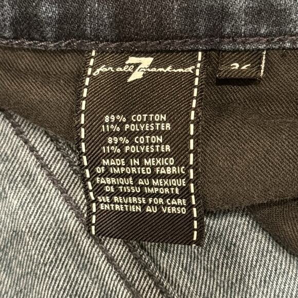 7 For All Mandkind Men's The Straight Jean Medium Wash Size 36x29 - Picture 8 of 8